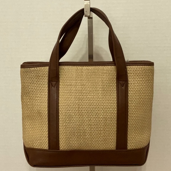 Etienne Aigner Mini Woven Tote Bag - Picture 2 of 6